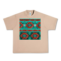 Burro native american aztec seamless pattern 4 Urban Heavy Tee - BundleAndBundleShop