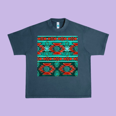 Native American Aztec Seamless Pattern 4 Urban Heavy Tee Designed By Bundleandbundleshop
