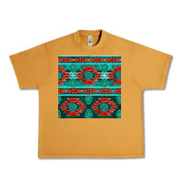Peanut Butter native american aztec seamless pattern 4 Urban Heavy Tee - BundleAndBundleShop