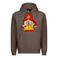 Coffee firefighter gnomes Premium Hoodie - Artiststas