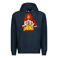 Navy firefighter gnomes Premium Hoodie - Artiststas