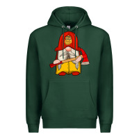 Sports Green firefighter gnomes Premium Hoodie - Artiststas