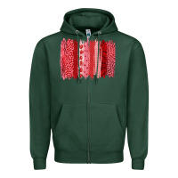 Sports Green valentine's day Zipper Hoodie - RanaPortraitStore
