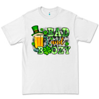 White St. Patrick's Bad and boozy Premium Tee - OliviaCreatesArt