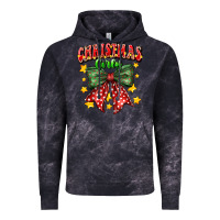 Cloud Black festive holiday bow design Vintage Hoodie - CowhideDigitalArt
