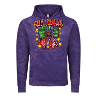 Cloud Purple festive holiday bow design Vintage Hoodie - CowhideDigitalArt