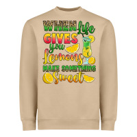 Mushroom when life gives you lemons make something Heavyweight Sweatshirt - RanaPortraitStore