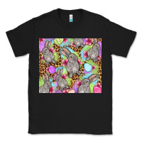 Black Easter bunnys eggs Classic Tee - OliviaCreatesArt