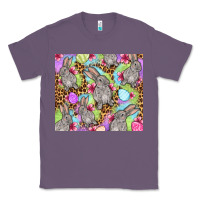 Lavender Easter bunnys eggs Classic Tee - OliviaCreatesArt
