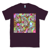 Plum Easter bunnys eggs Classic Tee - OliviaCreatesArt
