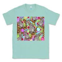 Seafoam Easter bunnys eggs Classic Tee - OliviaCreatesArt