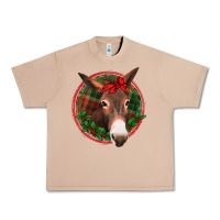 Burro Christmas donkey with bandana Urban Heavy Tee - Jasminsmagicworld