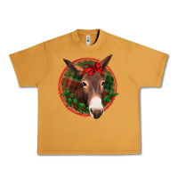 Peanut Butter Christmas donkey with bandana Urban Heavy Tee - Jasminsmagicworld