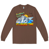 Chestnut Countdown Is Over It's Cruise Time Long Sleeve Tee - CowhideDigitalArt