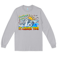 Moon Dust Countdown Is Over It's Cruise Time Long Sleeve Tee - CowhideDigitalArt