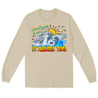 Mushroom Countdown Is Over It's Cruise Time Long Sleeve Tee - CowhideDigitalArt