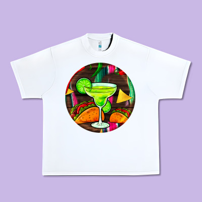 Hispanic Heritage Month Round Earrings 2 Urban Heavy Tee Designed By Bundleandbundleshop