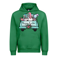 Emerald easter gnomes truck Urban Hoodie - Jasminsmagicworld