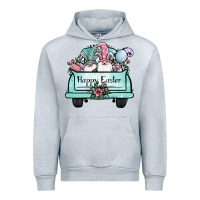 Heather Grey easter gnomes truck Urban Hoodie - Jasminsmagicworld