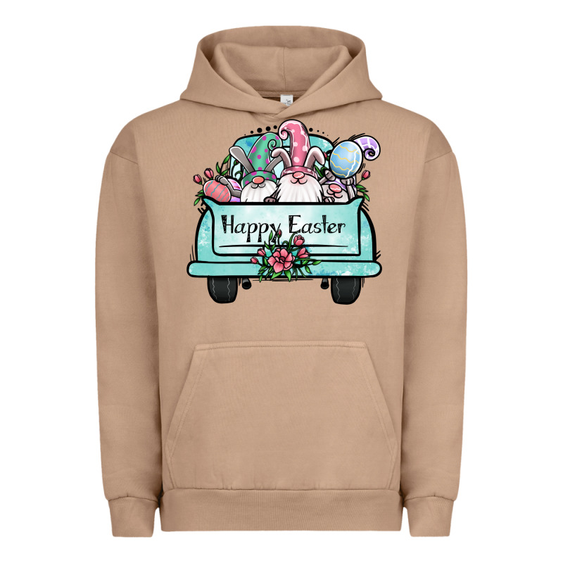 Easter Gnomes Truck Urban Hoodie by Jasminsmagicworld | Teevron