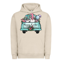 Pigment French Oak easter gnomes truck Urban Hoodie - Jasminsmagicworld