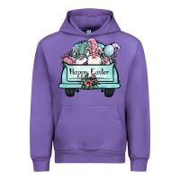 Tulip easter gnomes truck Urban Hoodie - Jasminsmagicworld