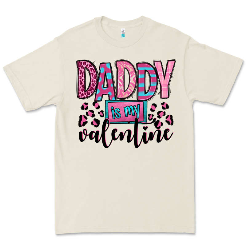 Daddy Is My Valentine Premium Tee by OliviaCreatesArt | Teevron