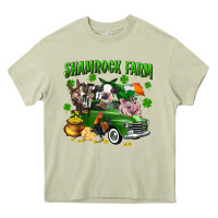 Mossy Shamrock farm Heavy Core Tee - CowGirlArtShop