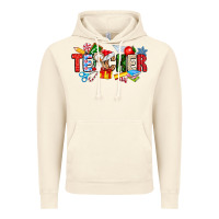 Vintage Artic Christmas teacher Vintage Hoodie - CowhideDigitalArt