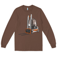 Chestnut Forklift Long Sleeve Tee - LillyAllenDesigns