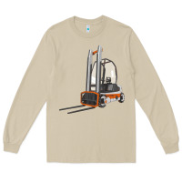 Mushroom Forklift Long Sleeve Tee - LillyAllenDesigns