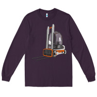Plum Forklift Long Sleeve Tee - LillyAllenDesigns