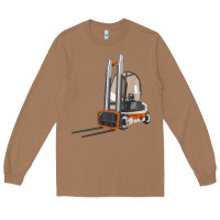 Toasted Coconut Forklift Long Sleeve Tee - LillyAllenDesigns