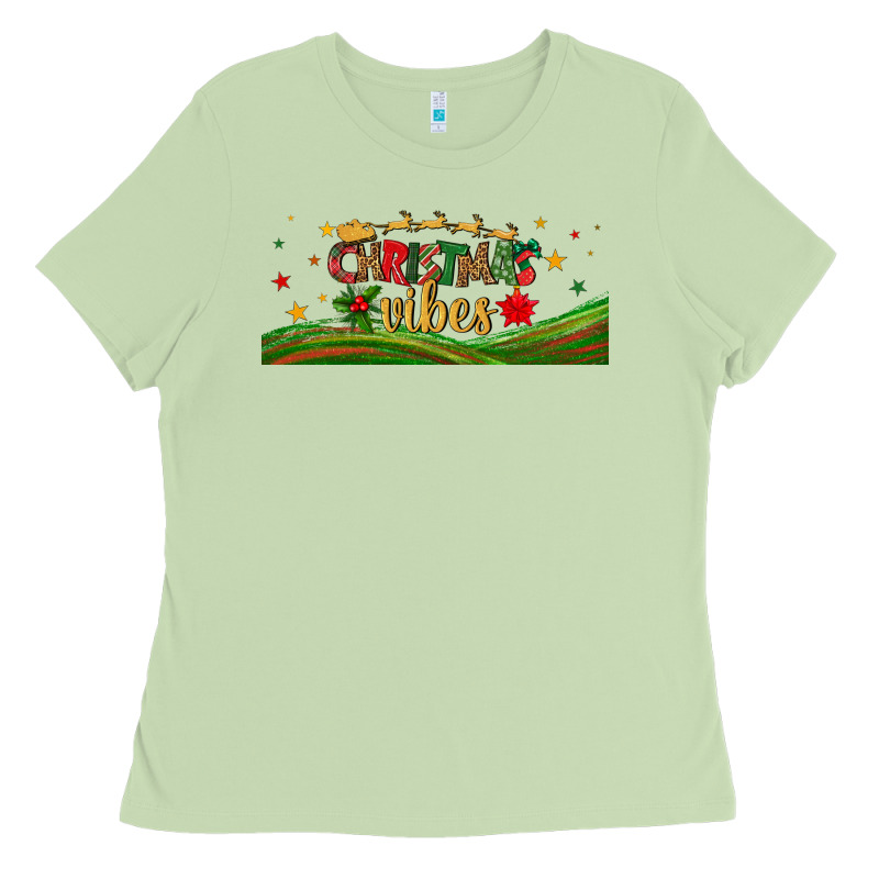 Christmas Vibes Libbey Glass Ladies Tee by BundleAndBundleShop | Teevron