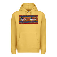 Antique Gold usa map 15oz mug Premium Hoodie - Artiststas