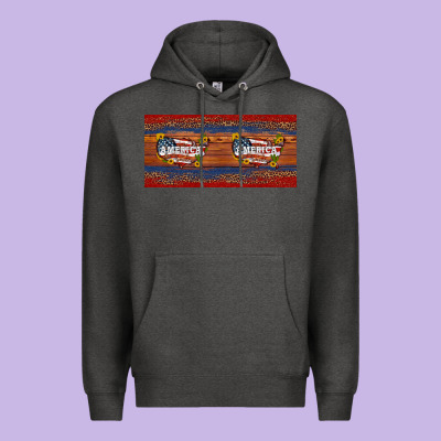Usa Map 15oz Mug Premium Hoodie Designed By Artiststas