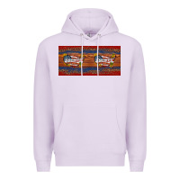 Lilac usa map 15oz mug Premium Hoodie - Artiststas