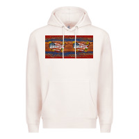 Pale Pink usa map 15oz mug Premium Hoodie - Artiststas