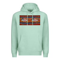 Seafoam usa map 15oz mug Premium Hoodie - Artiststas
