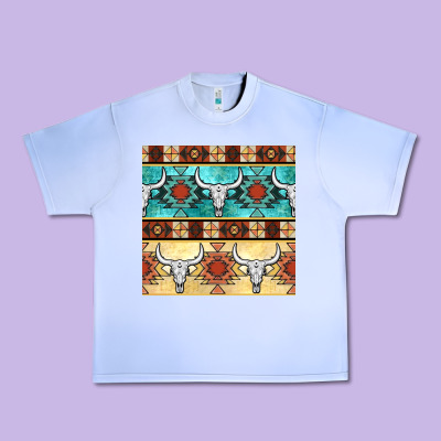 Native American Aztec Seamless Pattern 3 Urban Heavy Tee Designed By Bundleandbundleshop