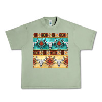 Oil Green native american aztec seamless pattern 3 Urban Heavy Tee - BundleAndBundleShop