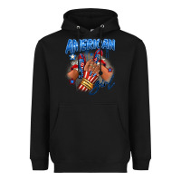 Black Afro american girl sneakers Heavyweight Hoodie - RanaPortraitStore
