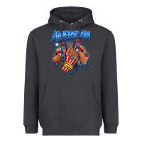 Smoke Afro american girl sneakers Heavyweight Hoodie - RanaPortraitStore
