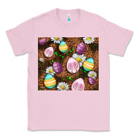 Bubblegum Pink Easter rabbit eggs Classic Tee - OliviaCreatesArt