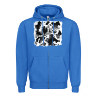 True Royal cowhide 5 Zipper Hoodie - RanaPortraitStore