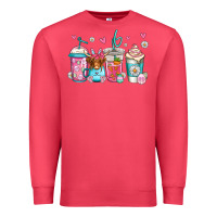 Cardinal easter longhaired cow coffee cups Premium Sweatshirt - Jasminsmagicworld