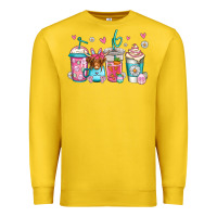 Lemon easter longhaired cow coffee cups Premium Sweatshirt - Jasminsmagicworld