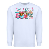 White easter longhaired cow coffee cups Premium Sweatshirt - Jasminsmagicworld