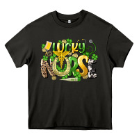 Asphalt lucky nurse St. Patrick's Heavy Core Tee - HowdyJamesFarm