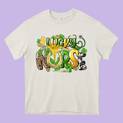 Lucky Nurse St. Patrick's Heavy Core Tee Designed By Howdyjamesfarm